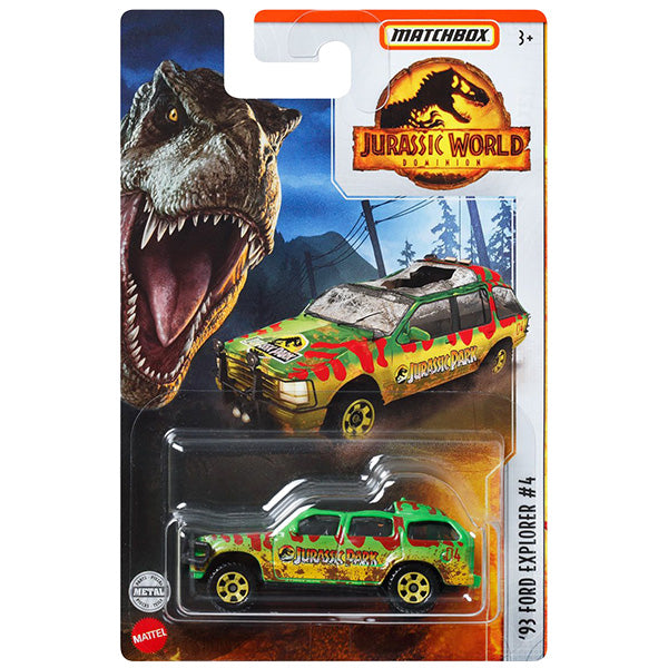 MATCH BOX 1:64 JURASSIC WORLD (2022 Mix 4）DIE-CAST VEHICLE【ジュラシックワールド】 –  bbexpress.shop