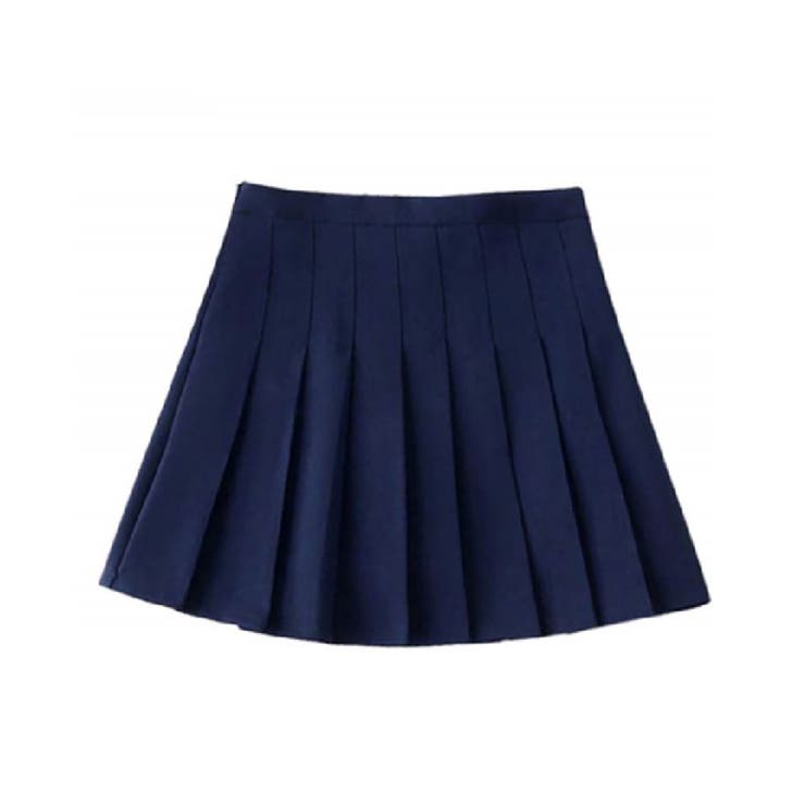 プリーツミニスカート インナーパンツ付き 韓国ファッション
