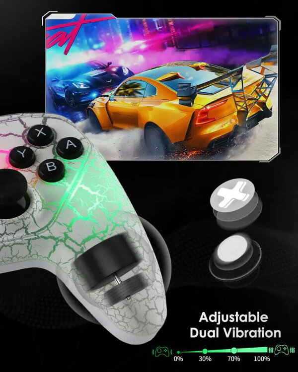 TOGETOP New arrival in 2023! Wireless gamepad (Switch/PC/Smartphone compatible) EasySMX S-05