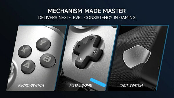 EasySMX Mechanic Master X10: Multifunctional wireless gamepad compatible with all devices