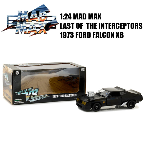 GREENLIGHT 1:24 MAD MAX LAST OF THE V8 INTERCEPTORS 1973 FORD FALCON XB【マッドマックス】ミニカー