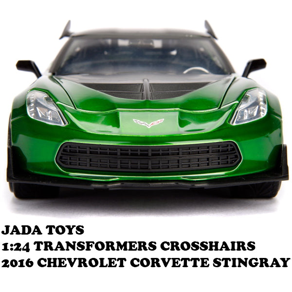 1:24 TRANSFORMERS CROSSHAIRS 2016 CHEVROLET CORVETTE STINGRAY【トランスフォーマー 】ミニカー