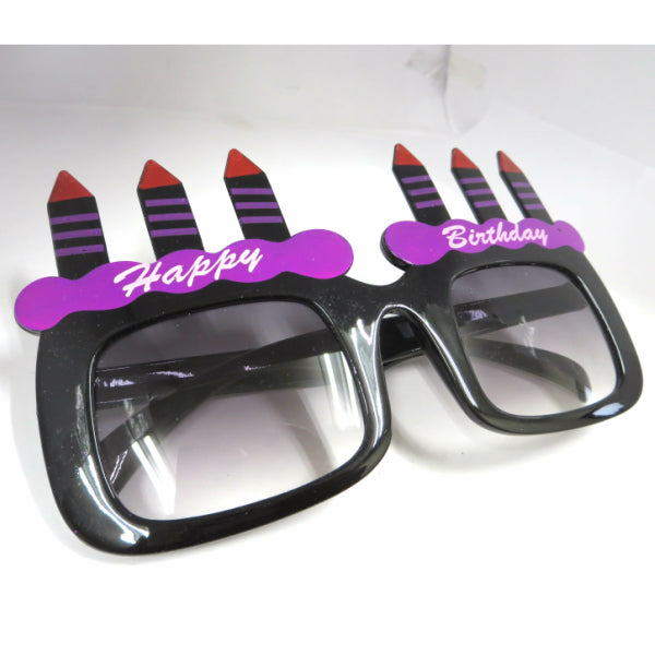 Sunglasses Birthday Cake [2 Colors Choice] [Disguise Cosplay Sunglasses Funny Sunglasses]