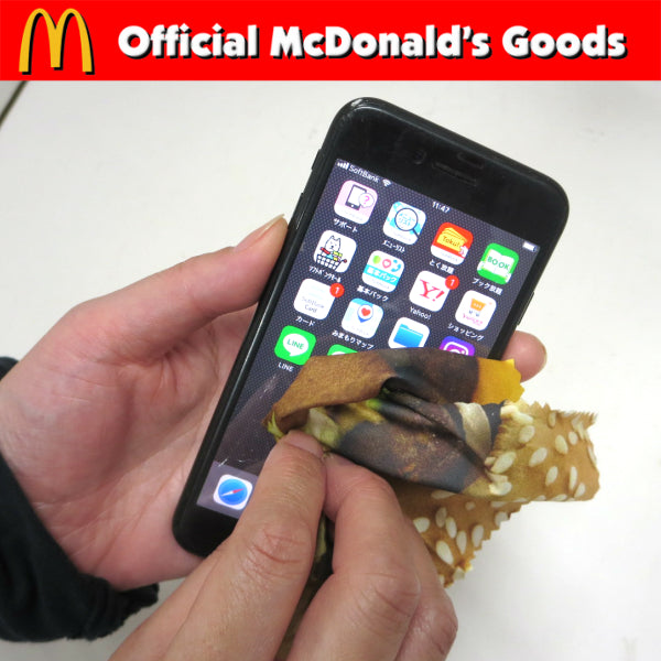 McDonald&#039;s BICMAC CLEANING CLOTH【マクドナルド ビックマック クリーニング クロス】