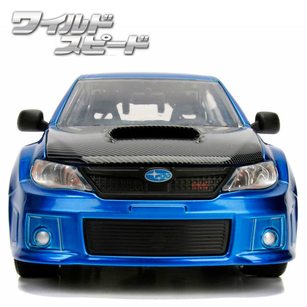 JADATOYS 1:24ワイルドスピードダイキャストカー BRIAN&#039;S SUBARU IMPREZA WRX STI