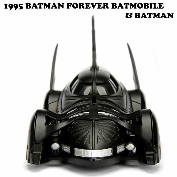 1:24 1995 BATMAN FOREVER BATMOBILE W/BATMAN【バットモービル】【JADA ミニカー】