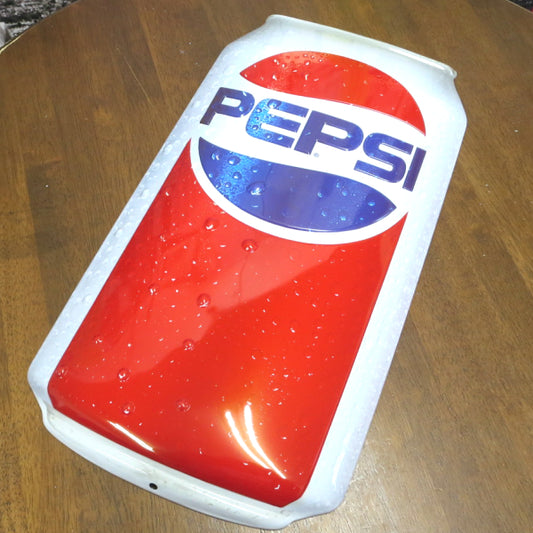 エンボスメタルサイン PEPSI DIE CUT CAN