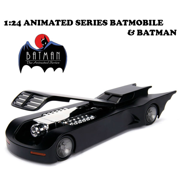 1:24 ANIMATED SERIES BATMOBILE W/BATMAN [Batmobile] [JADA minicar]