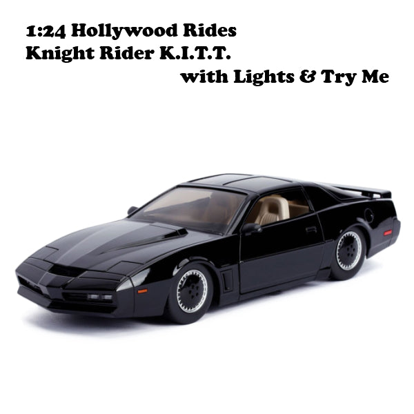 1:24 HOLLYWOOD RIDES - KNIGHT RIDER KITT with Lights [Knight Rider Mini Car]