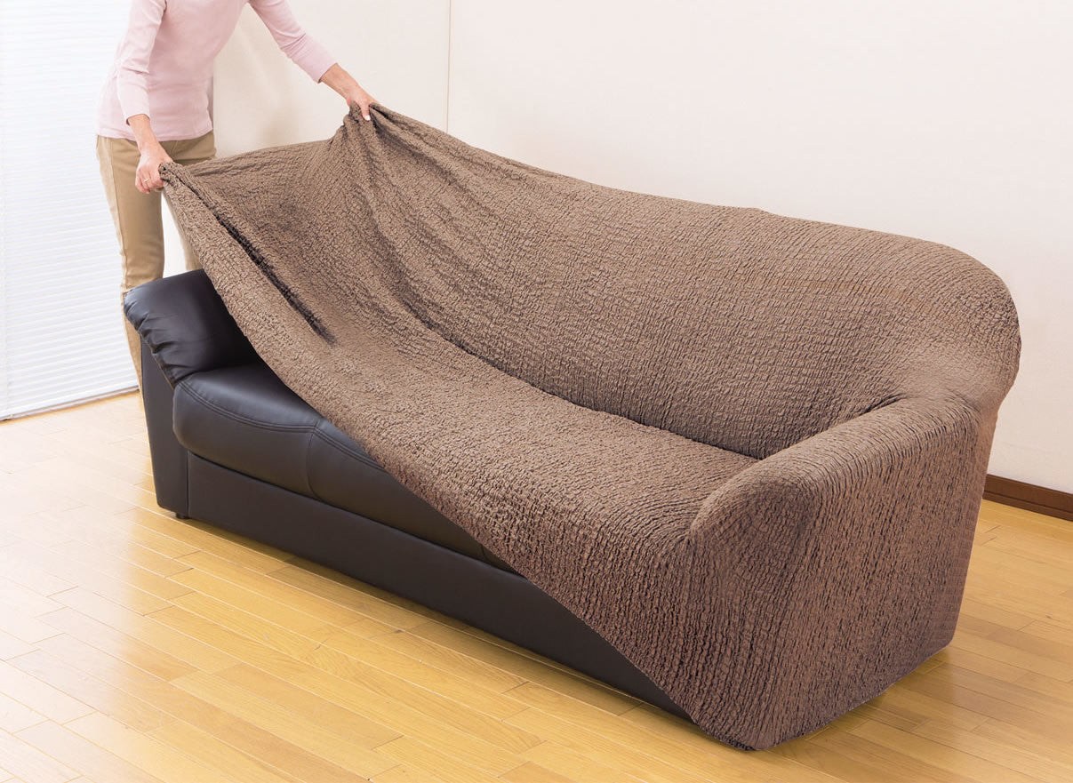 Japanese-made vertical and horizontal retractable sofa cover (Claire)