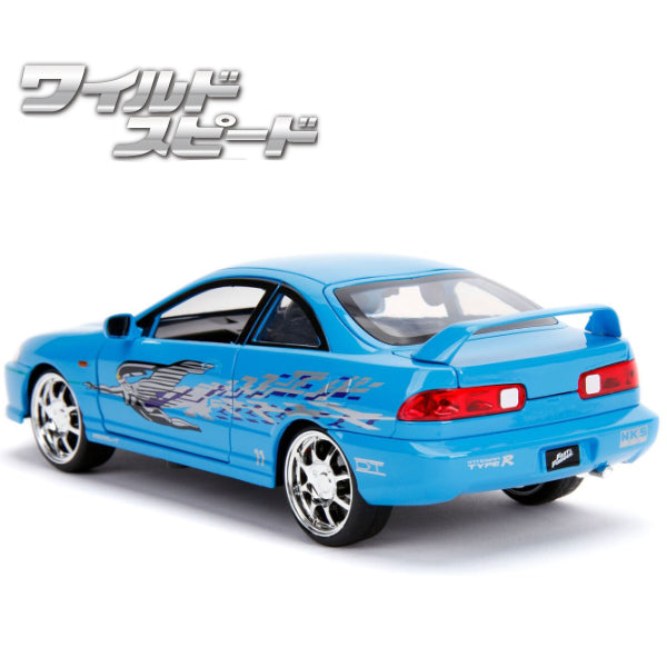 JADATOYS 1:24ワイルドスピードダイキャストカー MIA&#039;S ACURA INTEGRA TYPE-R