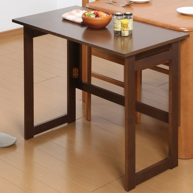 natural wood folding table