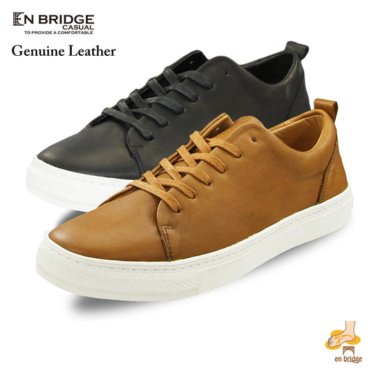 [en bridge casual] Genuine leather sneakers casual business casual jacket simple EBC-889