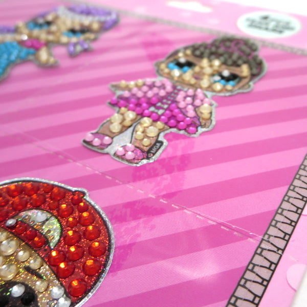 LOL Surprise Rhinestone Sticker 4P Set