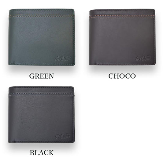 [All 3 colors] CROCODILE Crocodile Wallet Bifold Wallet Real Leather