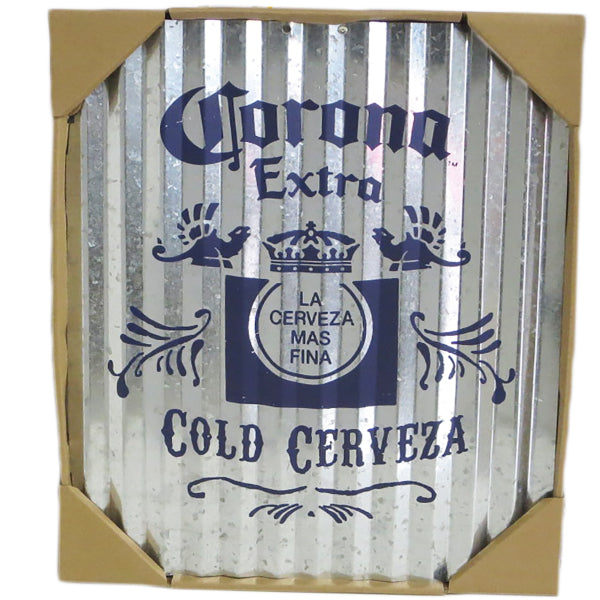 コルゲート メタルサイン CORONA EXTRA【コロナビール】