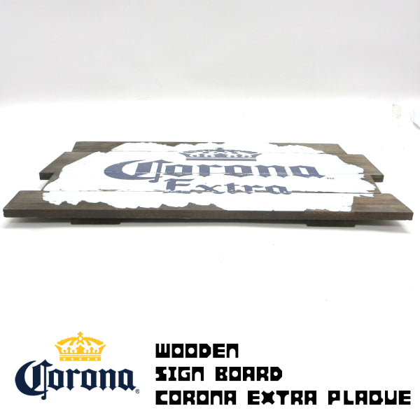 ウッデンサインボード CORONA EXTRA PLAQUE