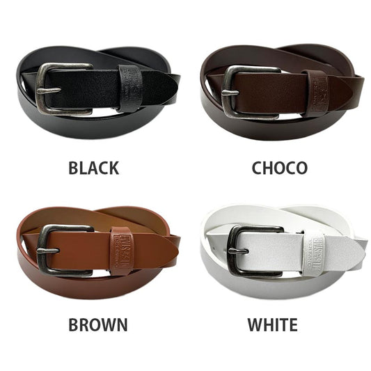All 4 colors Converse Real Leather Simple Belt Women's Men's Unisex