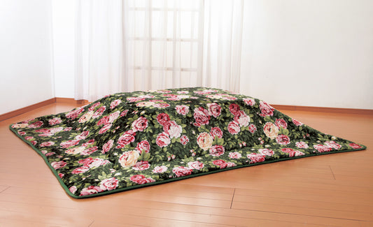 2-piece volume kotatsu blanket with far-infrared cotton