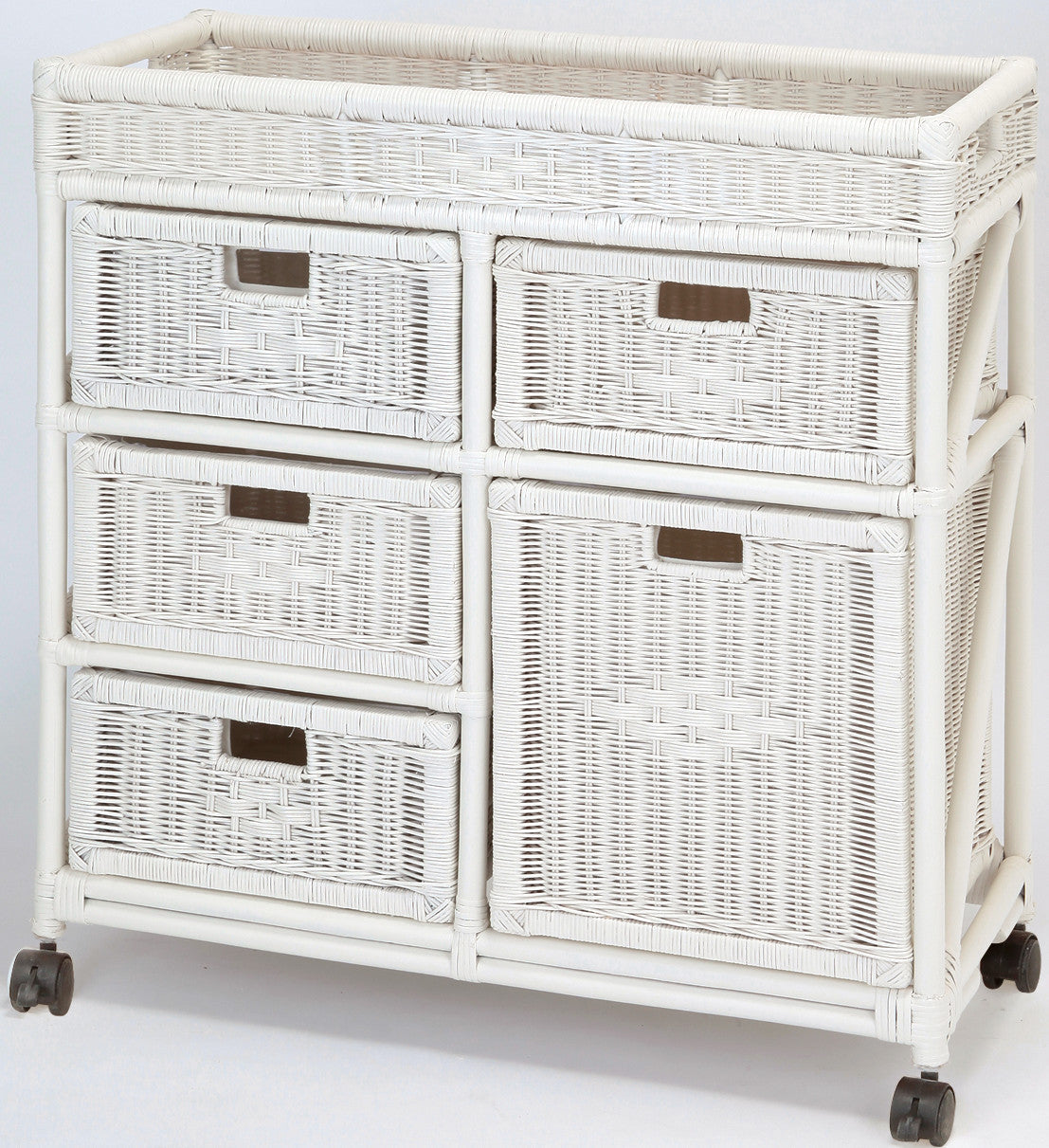 Natural rattan rattan rattan laundry chest laundry rack