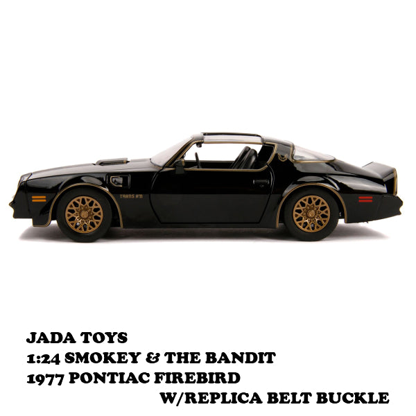 1:24 SMOKEY &amp; THE BANDIT 1977 PONTIAC FIREBIRD W/REPLICA BELT BUCKLE [Trans Am 7000 minicar]