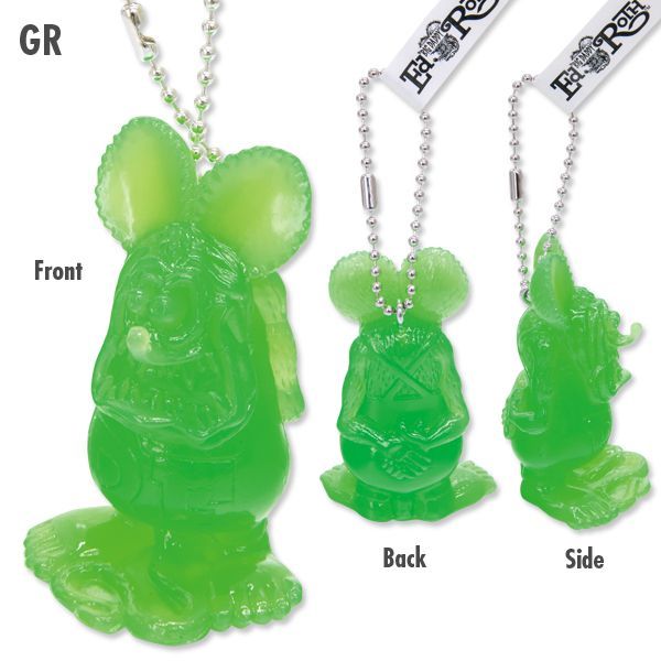 Rat Fink Clear 3D Key Ring [Rat Fink]