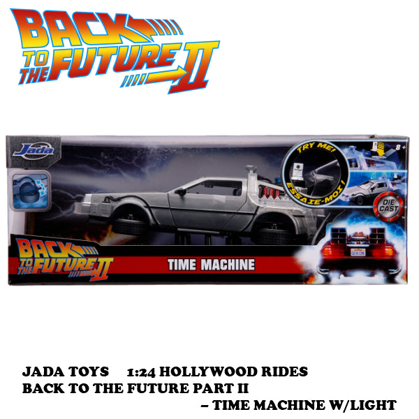 1:24  BACK TO THE FUTURE PART II - TIME MACHINE W/LIGHT 【バックトゥザフューチャー】ミニカー