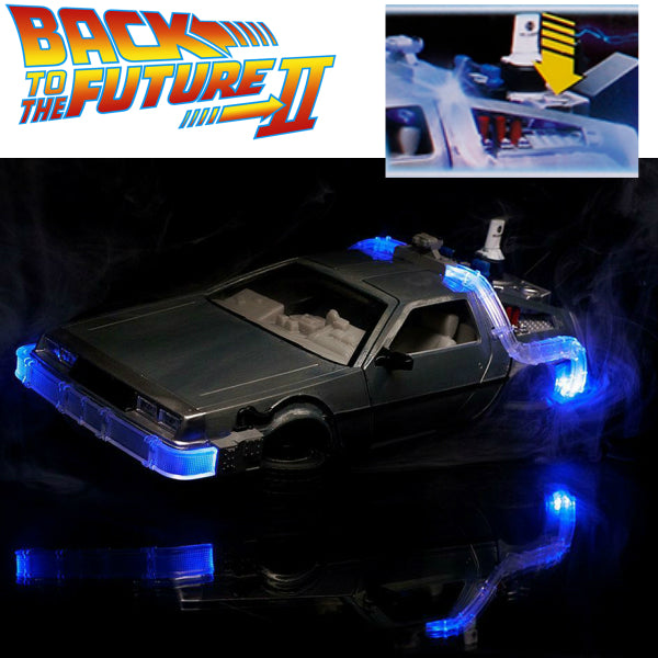 1:24 BACK TO THE FUTURE PART II - TIME MACHINE W/LIGHT [Back to the Future] Mini car