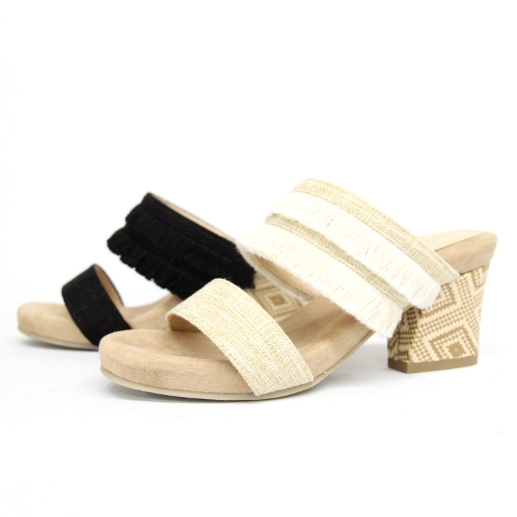 [bccompany] Fluffy cushion insole sandals 486001