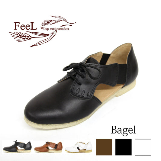 [FeeL] Bagel Genuine leather ladies casual FE-15