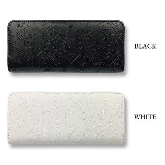 [2 colors] Frank Miura Round Zipper Long Wallet Long Wallet Synthetic Leather