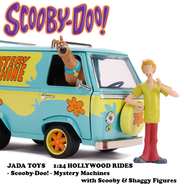 1:24 SCOOBY-DOO! MYSTERY MACHINE w/SCOOBY DOO &amp; SHAGGY [Scooby-Doo] Mini car