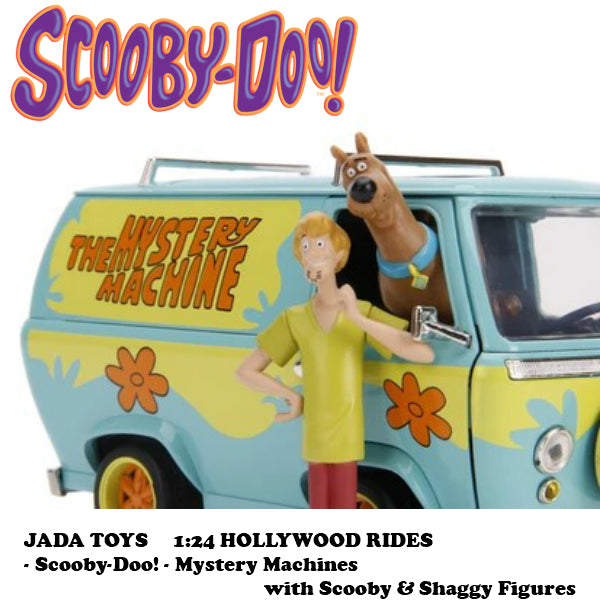 1:24 SCOOBY-DOO! MYSTERY MACHINE w/SCOOBY DOO &amp; SHAGGY [Scooby-Doo] Mini car