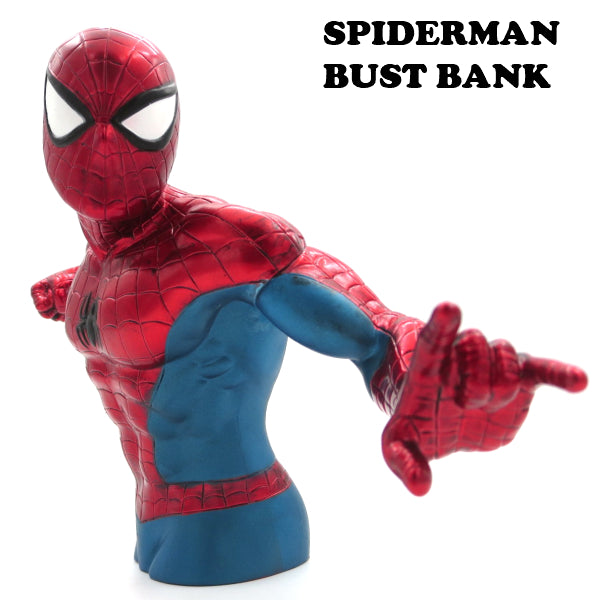 Bust Bank Spider-Man [Marvel Piggy Bank]