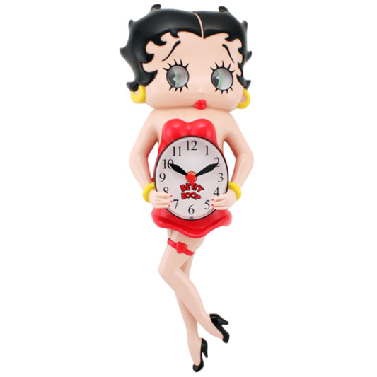 Betty Boop 3D motion clock