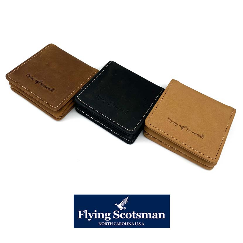 All 3 colors Flying Scotsman Real Leather Box Design Coin Case Coin Purse