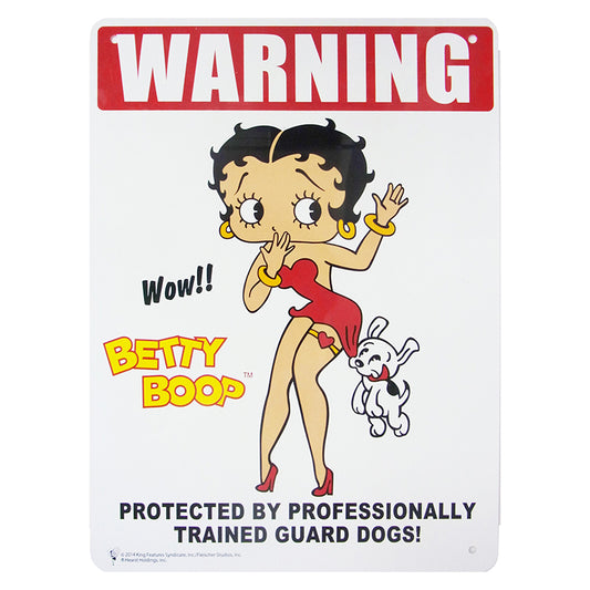 Plastic sign board Betty DOG [BETTY BOOP]