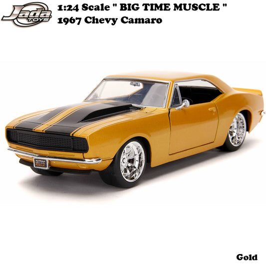 JADATOYS 1/24 BTM  1967 Chevy Camaro  Gold ミニカー