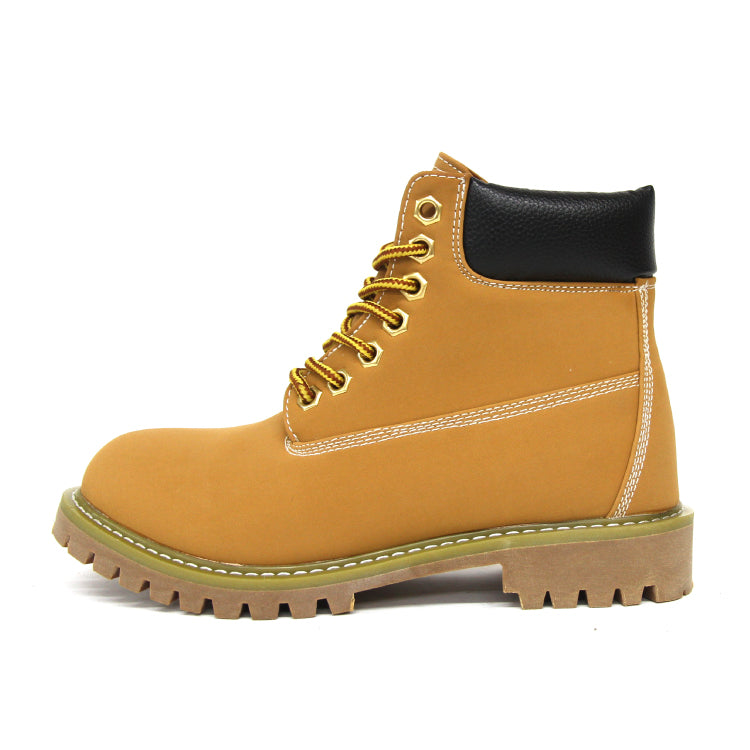 [GOD&amp;BLESS] 6 inch work boots black/yellow boots BIG size GB-3126N