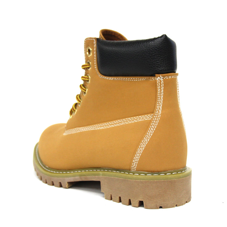 [GOD&amp;BLESS] 6 inch work boots black/yellow boots BIG size GB-3126N