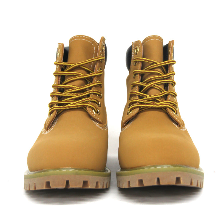 [GOD&amp;BLESS] 6 inch work boots black/yellow boots BIG size GB-3126N
