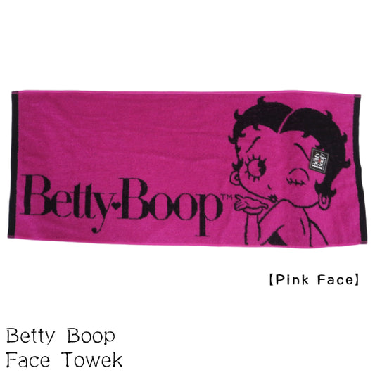 Betty Boop face towel [2 types]