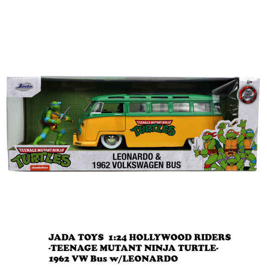 1:24 TURTLES 1962 VW Bus w/LEONARDO [Turtles] Mini car