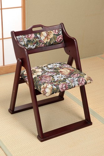 Japanese style folding chair