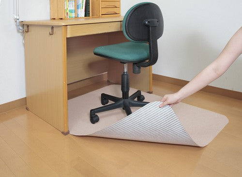 Just leave the suction desk foot mat