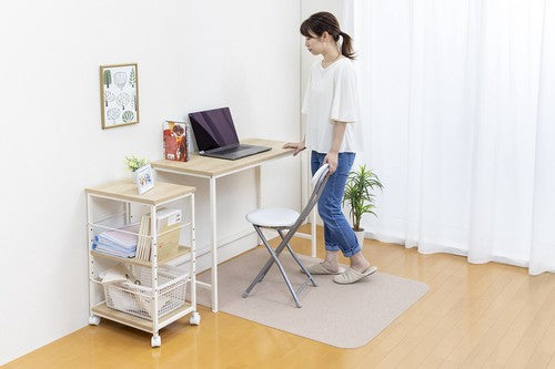 Just leave the suction desk foot mat