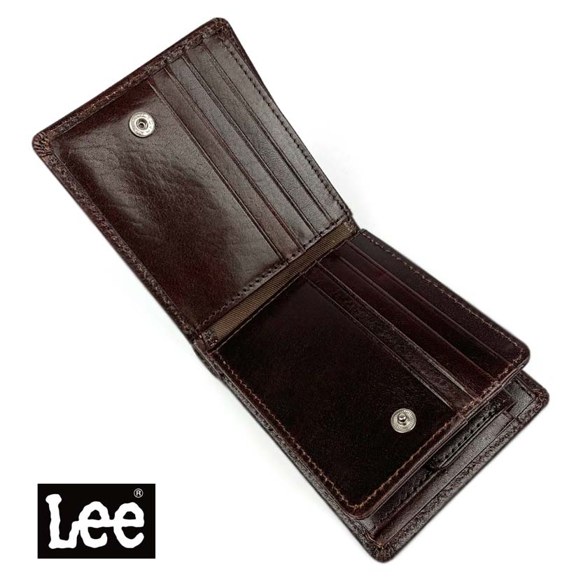 [6 colors in total] LEE High quality Italian leather bifold wallet with medium bella Wallet