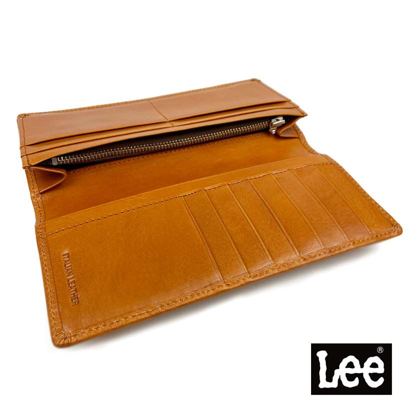 [8 colors in total] LEE Luxury Italian Leather Bifold Long Wallet Genuine Leather Long Wallet