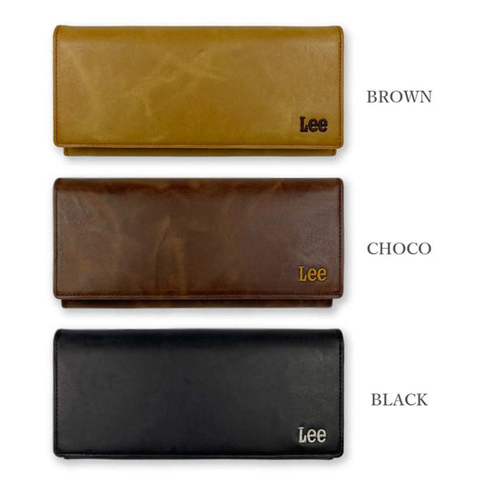 【全3色】 Lee リー ロングウォレット 二つ折り 長財布