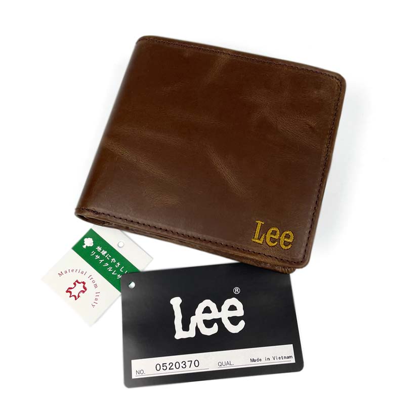 【全3色】 LEE リー 中ベラ  二つ折り 財布 フラップポケット小銭入れ ショートウォレット